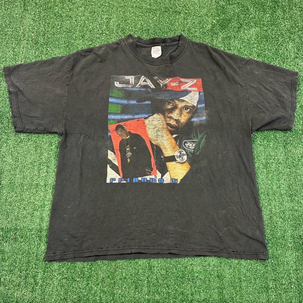 Vintage 2004 Jay Z & DMX Friends Tour Rap Music T-Shirt